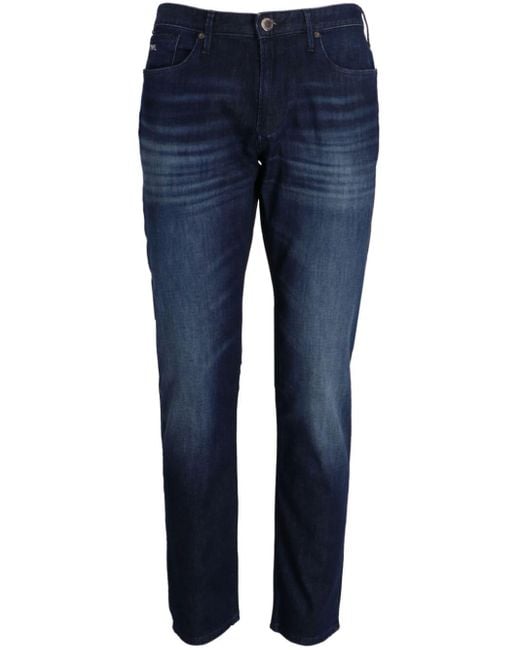 Jeans slim J06 di Emporio Armani in Blue da Uomo