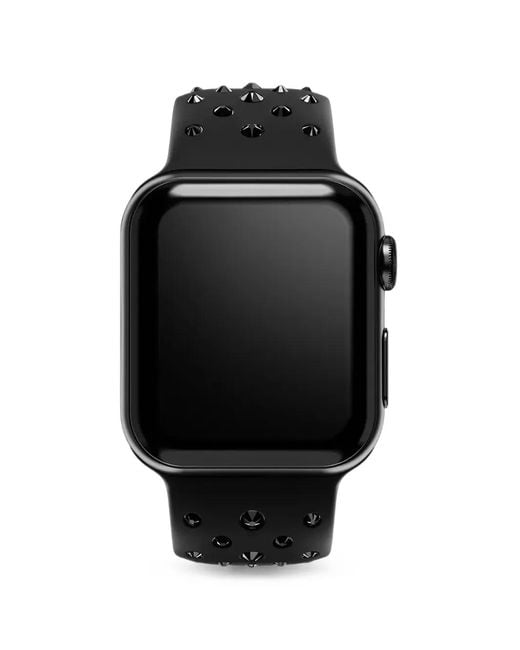 Swarovski Black Crystal-Embellished 40Mm Watch Strap