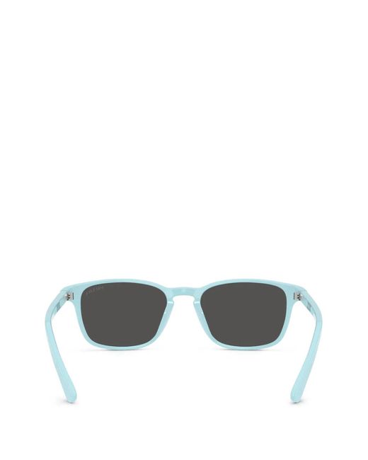 Prada Gray Square-Frame Sunglasses