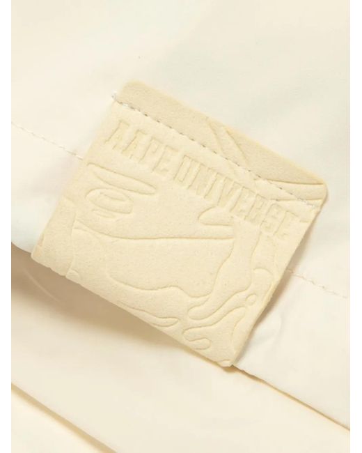 Aape By A Bathing Ape Donsjack Met Lange Mouwen in het White voor heren