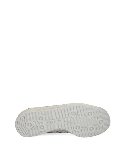 Adidas Gray 3-Stripes Mesh Sneakers