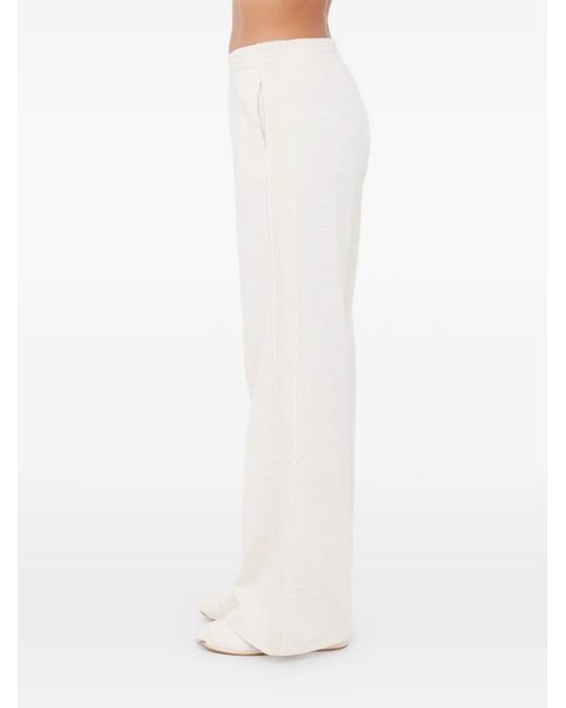 The Upside White Wide-Leg Trousers