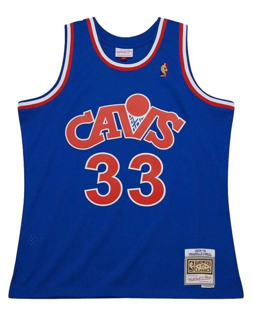 メンズ Mitchell & Ness 2009-2010 Shaquille O'neal Cleveland Cavaliers スウィングマン ジャージ Blue