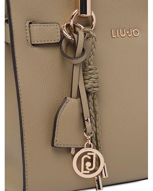 Liu Jo ロゴ ハンドバッグ Natural