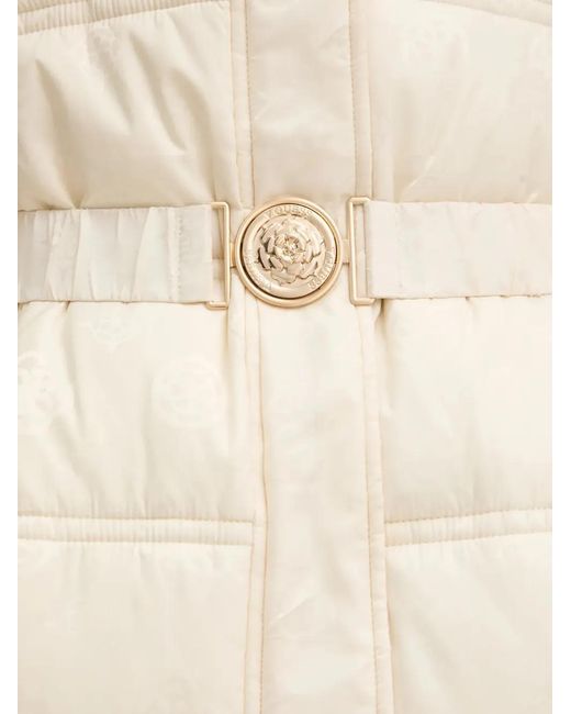 Guess Natural Hooded Belted Coat