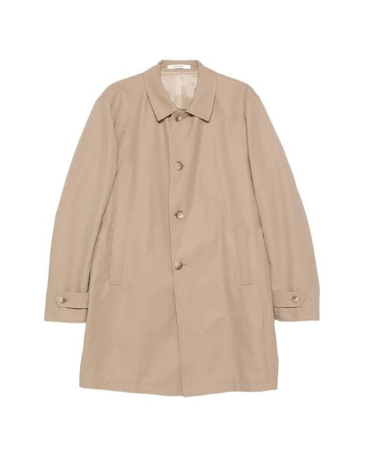 Tagliatore Natural Nolan Buttoned Pocket Coat for men