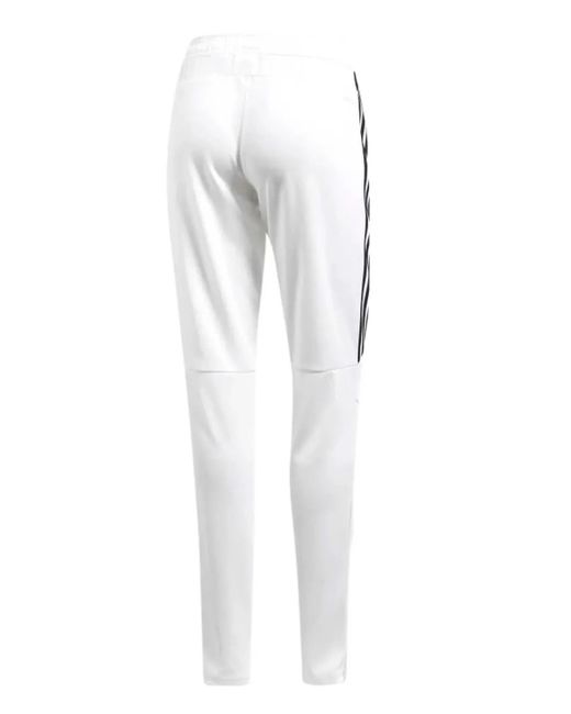 Adidas White Tiro 17 Track Pants