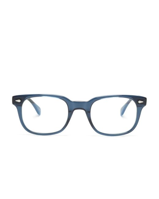 Occhiali Squadrati Boychik di Moscot in Blue