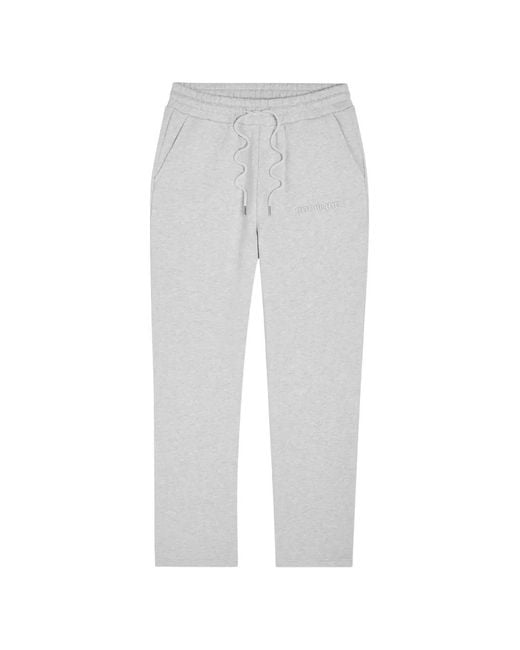 GODMADE White Signature Drawstring Track Pants for men