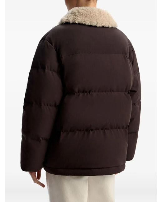 Chaqueta con cuello de pelo 12 STOREEZ de color Black