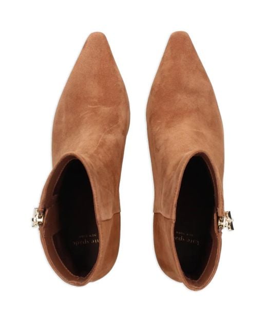 Kate Spade Brown Stiefel mit spitzer Kappe 60mm