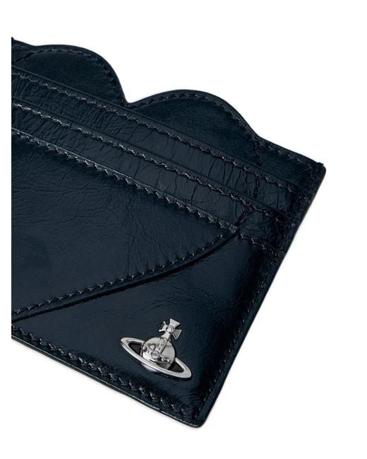 Vivienne Westwood Blue Heart Card Holder
