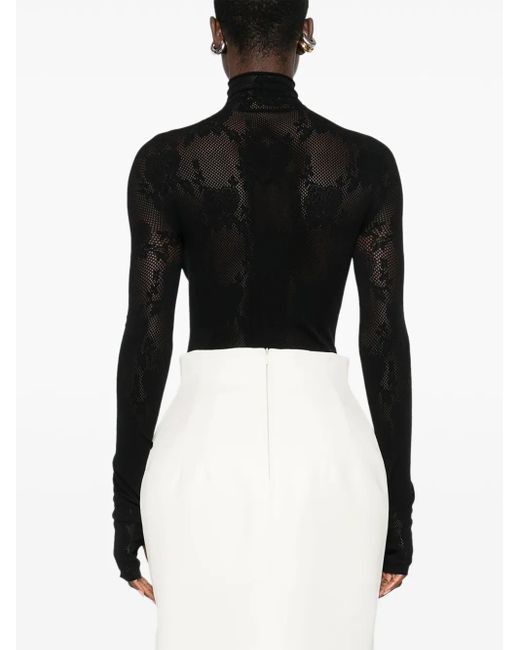 Body À Manches Longues LES FILLES D'EVA en coloris Black