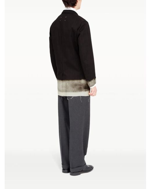 Maison Margiela Blazer Met Krijtstreep in het Brown voor heren