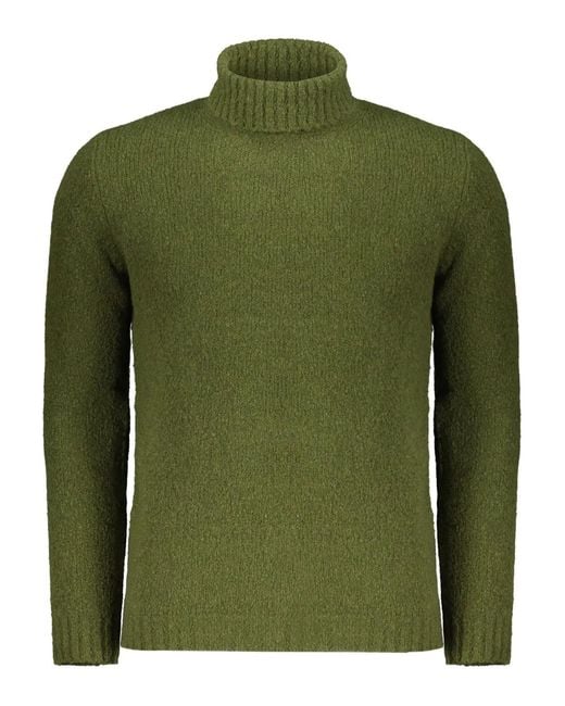 Moorer Green Todi Roll-Neck Sweater for men