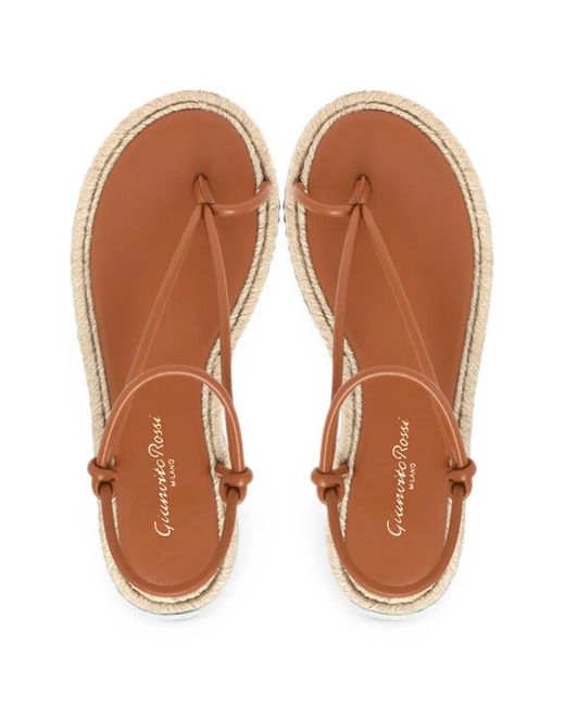 Gianvito Rossi Natural Espadrilles Kora