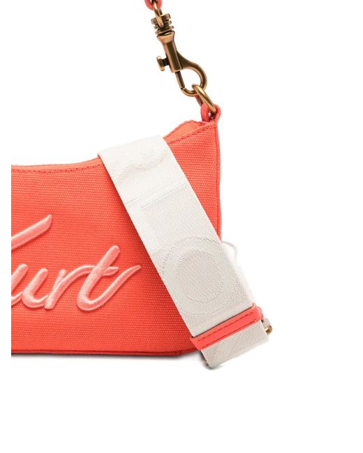 Kurt Geiger Red Small Kurt Tote Bag