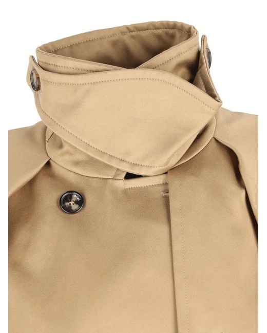 Loewe Natural Cape High-Neck Jacket