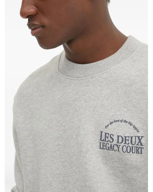 メンズ Les Deux スウェットシャツ Gray