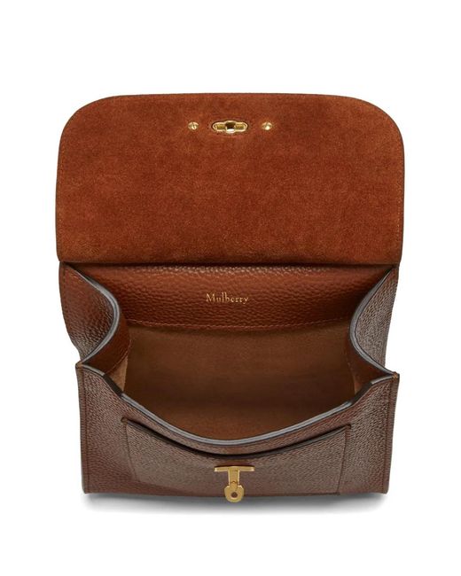 Mulberry Brown Smal Antony Cross-Body Bag