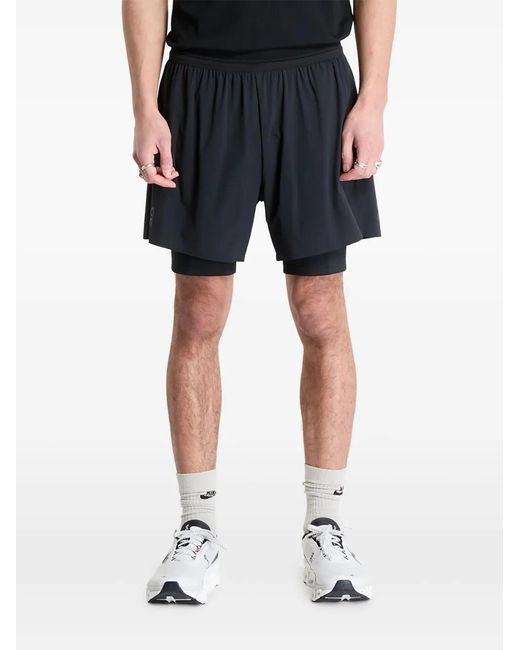 On Shoes Blue Power Shorts for men
