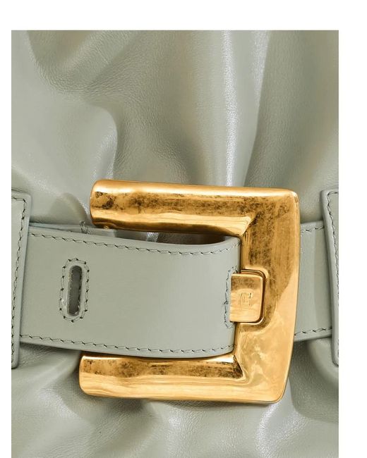 Balmain Blue Medium Anthem Shoulder Bag