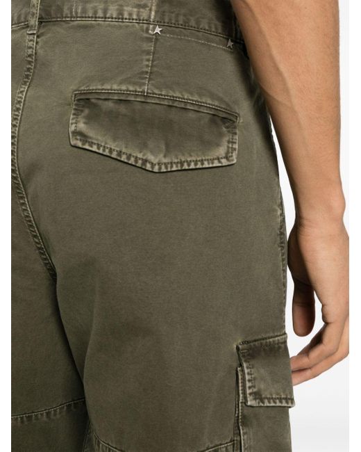 Pantalon droit à poches cargo Golden Goose Deluxe Brand pour homme en coloris Green