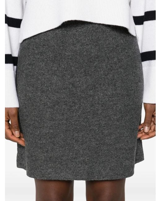 Marc O' Polo Black A-Line Mini Skirt