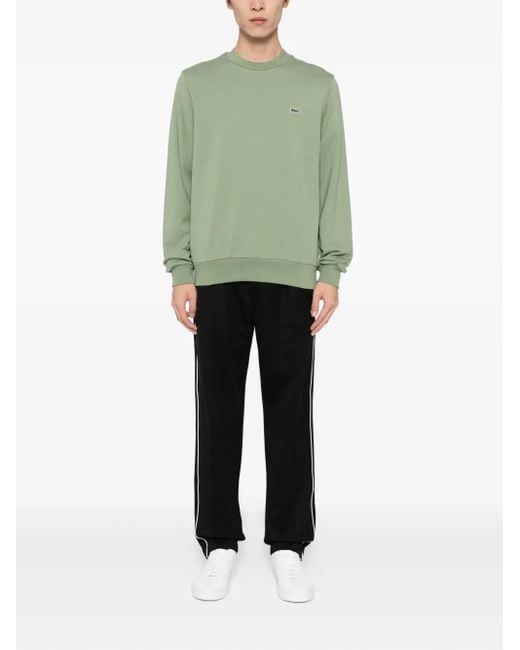 Lacoste Green Fleece Sweatshirt for men