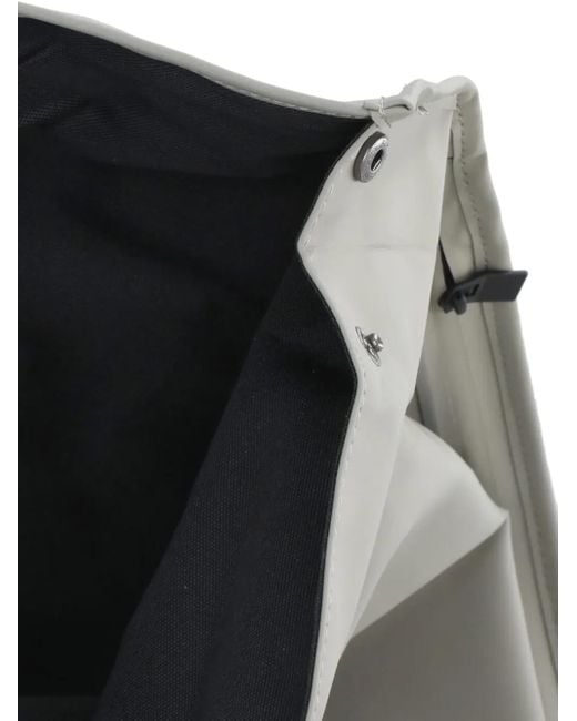 Rains Gray Rucksack Mit Rollverschluss