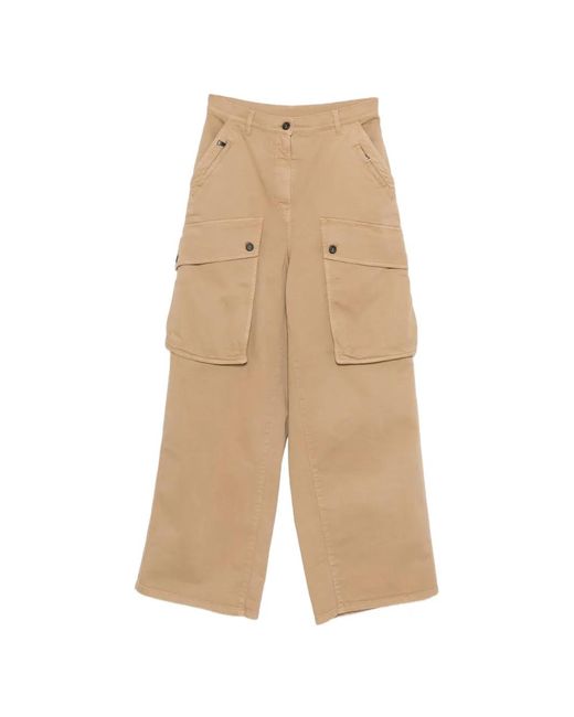 N°21 Natural Cargo Woven Trousers