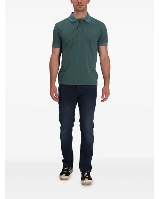 Boss Green Embroidered-Logo Polo Shirt for men