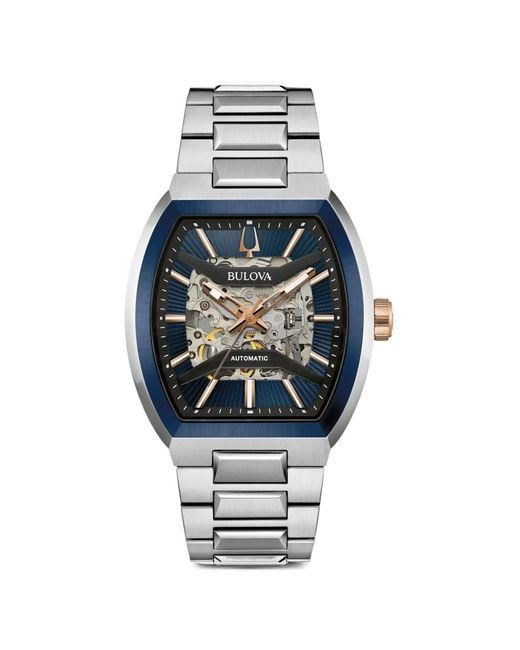 Bulova Gray Maquina 40Mm Watch for men