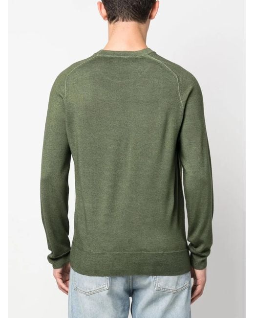 Etro Green Jumper With Logo for men