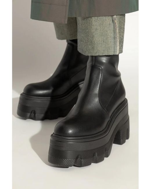 Casadei Black Ankle Boots