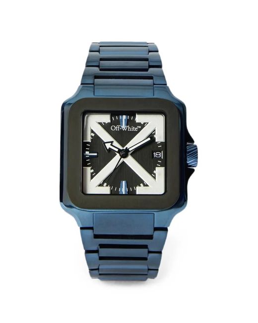 Off-White c/o Virgil Abloh Blue Proto Layer 42,8Mm Watch for men