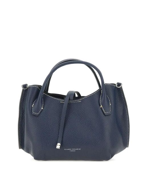 Gianni Chiarini Blue Fiamma Tote Bag