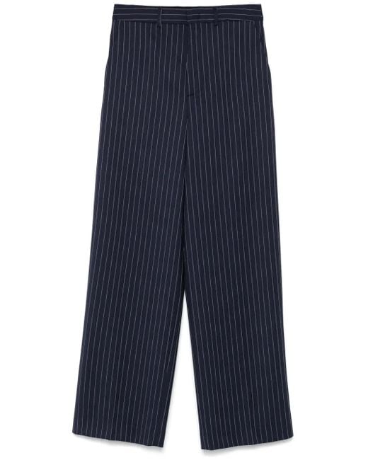Semicouture Blue Cindy Trousers