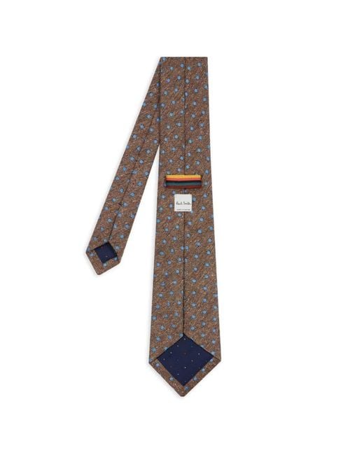 Paul Smith Natural Polka-Dot Tie for men