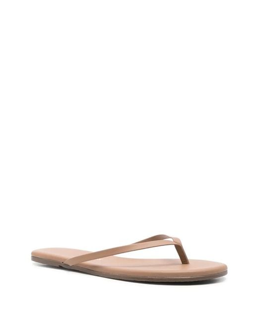 TKEES Pink Lily Flat Sandals