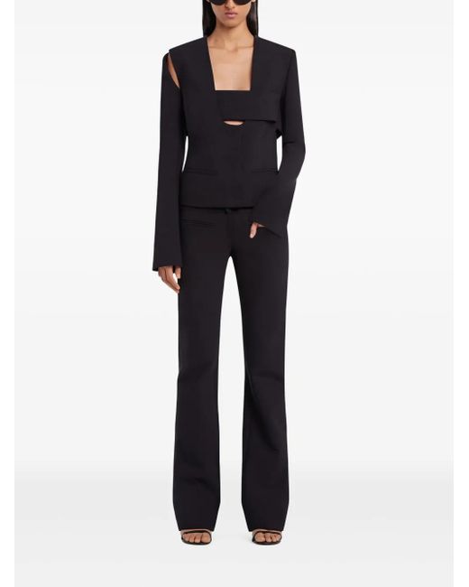 Courreges Blue Courregès Jacket Infinity Polywool