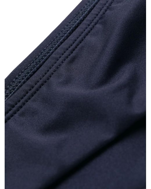 Bikini con aplique del logo EA7 de color Blue