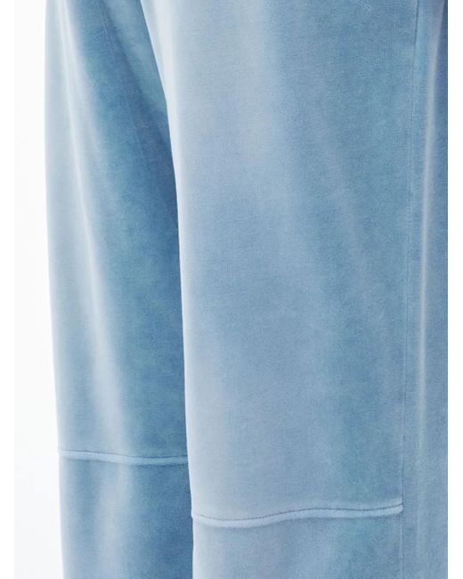 Alexander Wang ベルベット トラックパンツ Blue