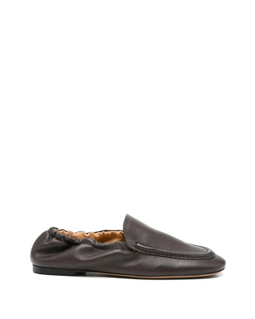 Odissi Gray Mocassins Juno À Bout Rond