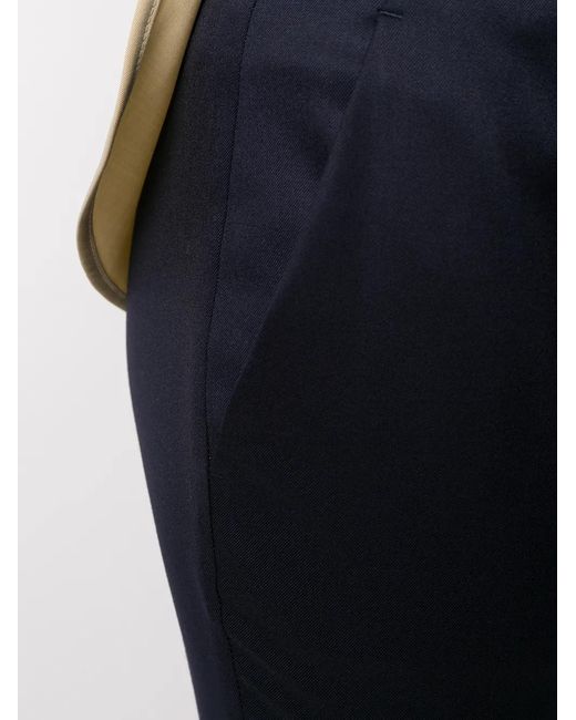 Stella McCartney Multicolor Slim-Fit Wool Trousers