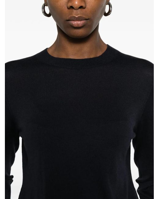 Max Mara Black Crewneck Sweater