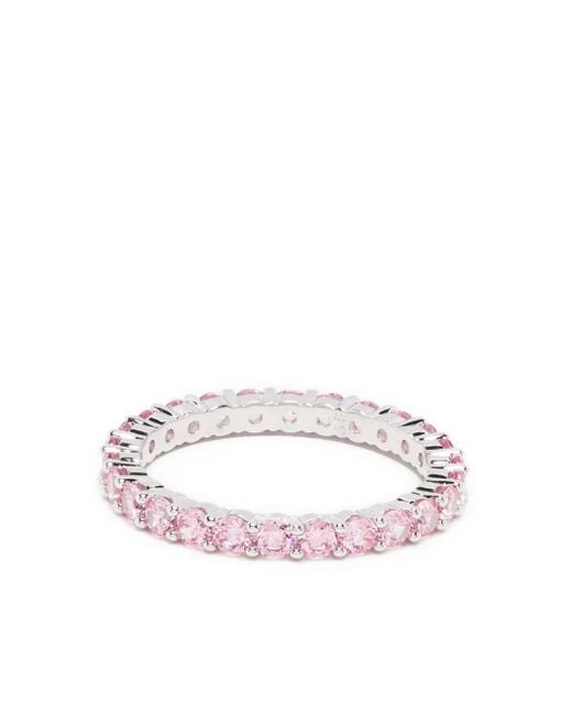 Swarovski Pink Matrix Ring