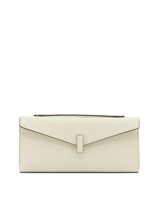 Valextra Natural Iside Clutch Bag