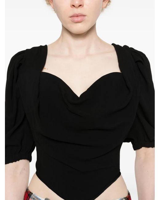Vivienne Westwood Black Sunday Corset Top