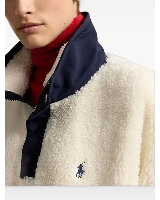 Polo Ralph Lauren Natural Polo Bear Fleece Sweater